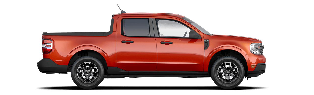 Descubre Ford Maverick 2022 la innovadora Pickup en color Hot Pepper Red Tinted Clearcoat Metallic