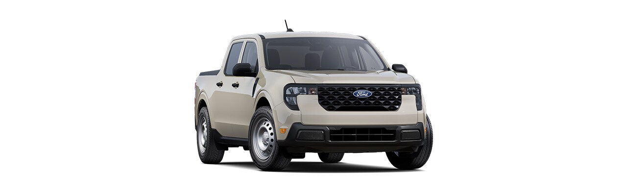 Ford Maverick 2025 XL, compact Pickup in desert sand color in Puerto Rico