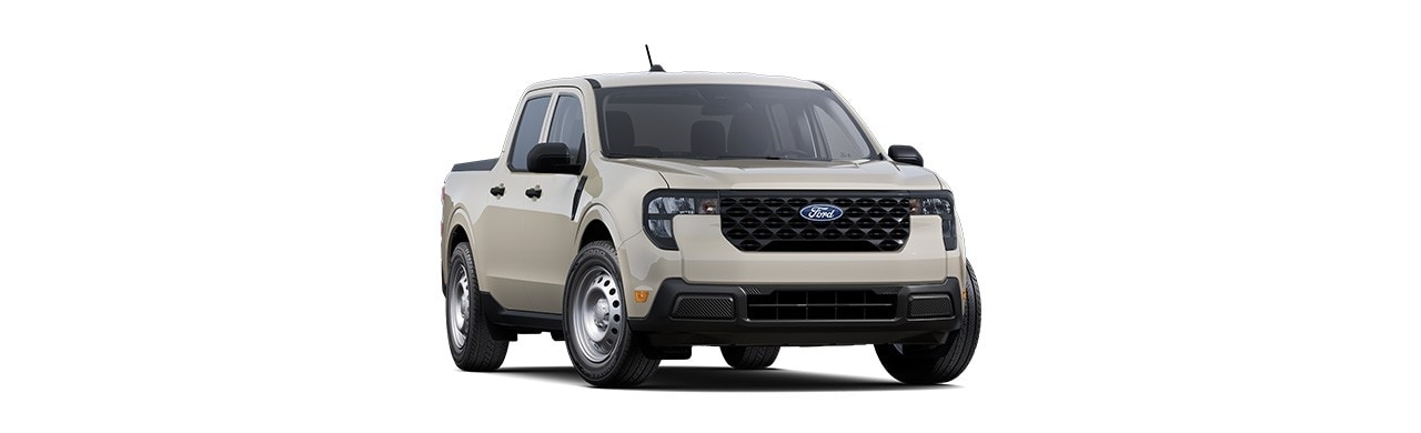 Ford Maverick 2025 XL, compact Pickup in desert sand color in Puerto Rico