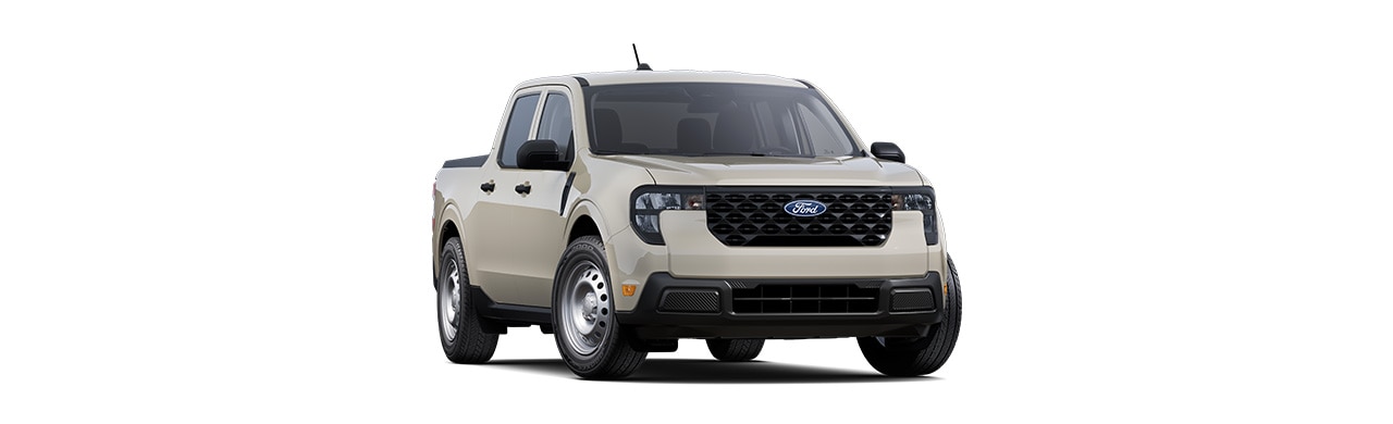 Ford Maverick 2025 XL, compact Pickup in desert sand color in Puerto Rico