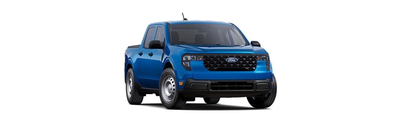 Ford Maverick 2025 XL, compact Pickup in Velocity Blue color in Puerto Rico
