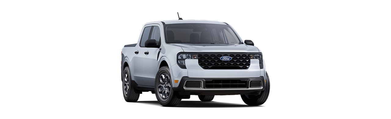 Ford Maverick 2025 XLT, compact Pickup in white space color in Puerto Rico