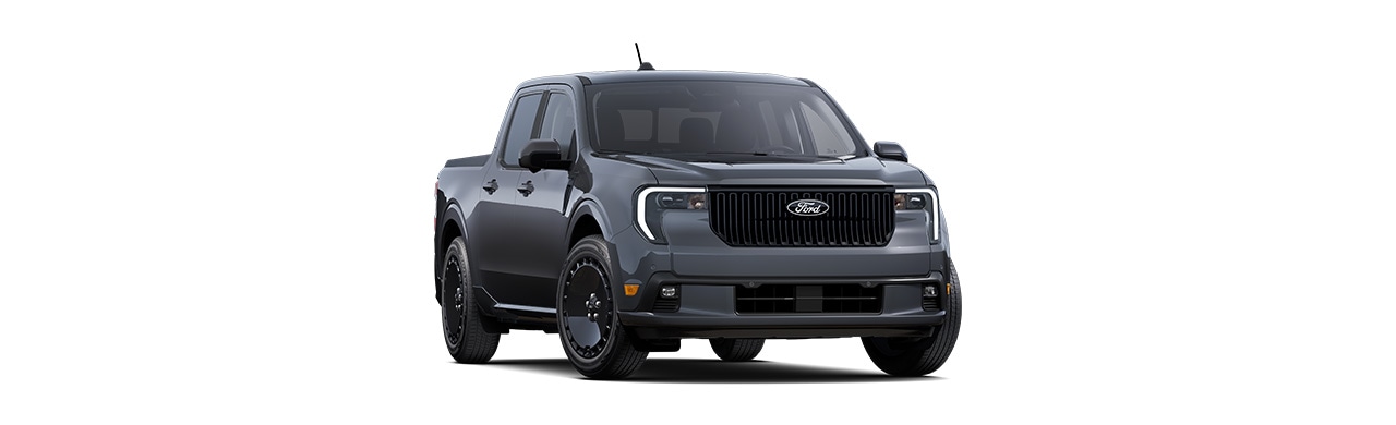 Ford Maverick 2025 Lobo, Pickup compacta en color gris metálico en Puerto Rico