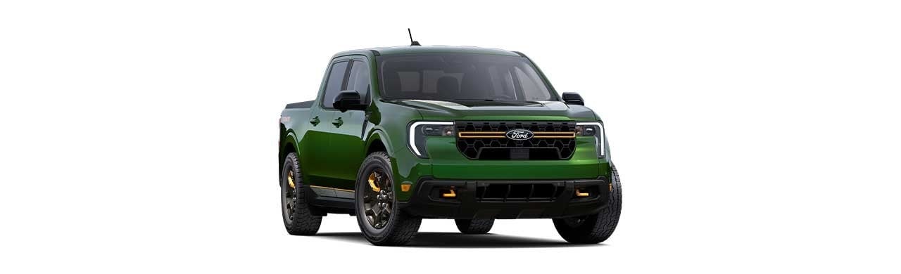 Ford Maverick 2025 Tremor, Pickup compacta en color Verde en Puerto Rico