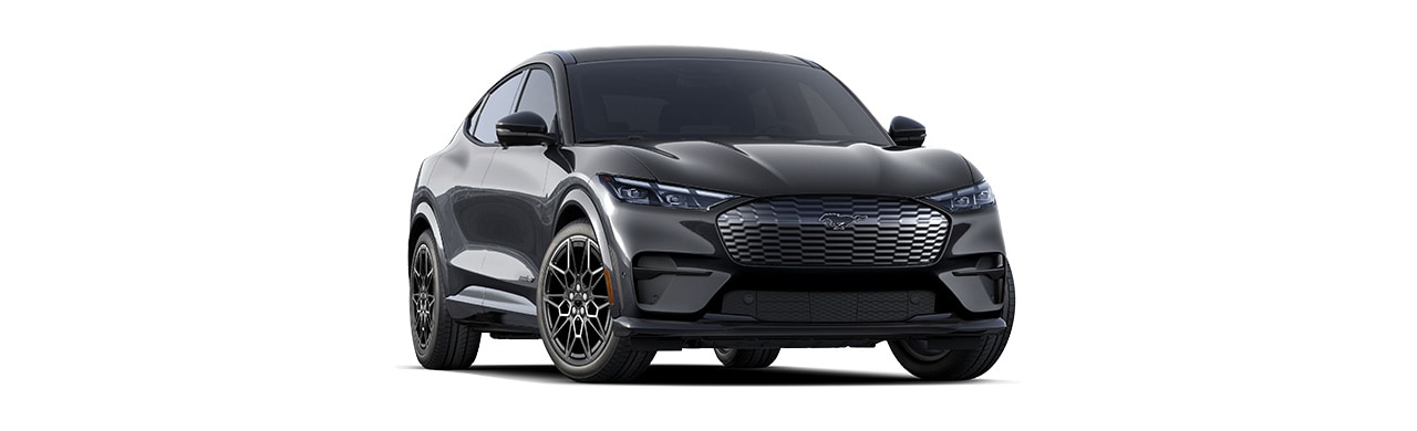 2024 Ford Mustang Mach-E: Electric SUV in Shadow Black exterior color