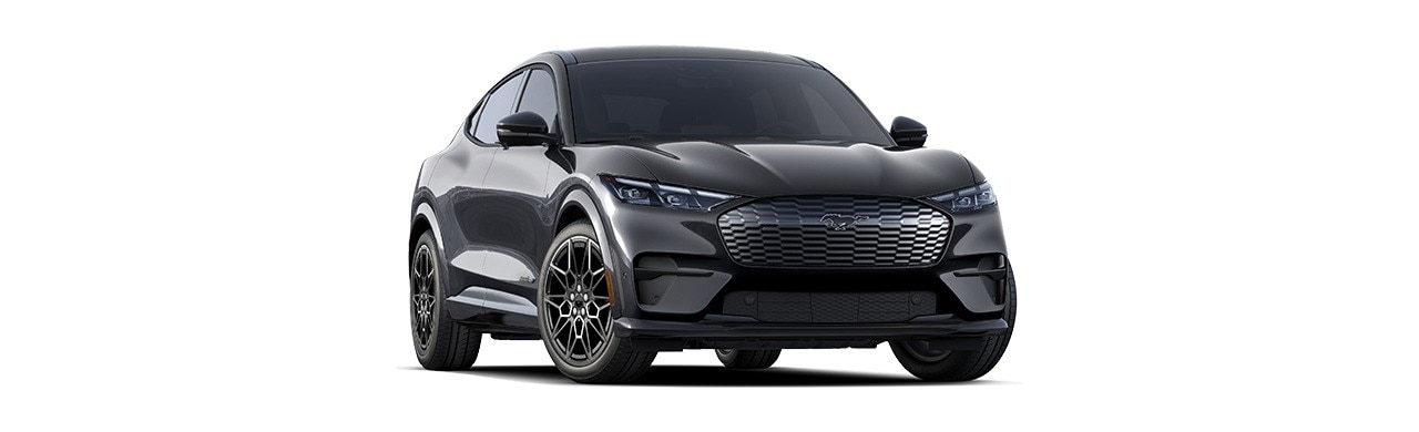 Ford Mustang Mach-E 2024: SUV Eléctrica en color negro Shadow Black