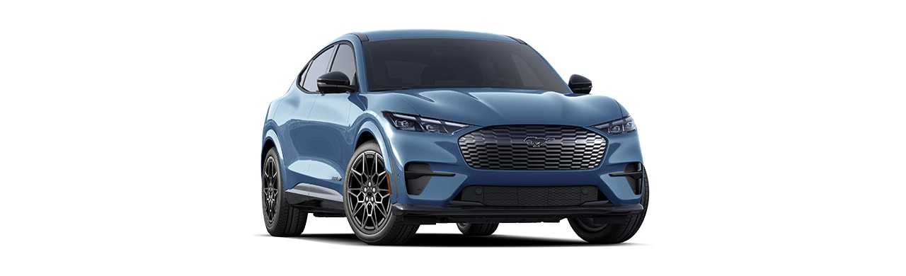 Ford Mustang Mach-E 2024: SUV Eléctrica en color Azul Vapor Blue Metallic