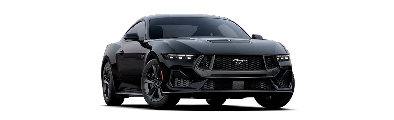 2025 Ford Mustang GT,  Sports Car in color Shadow Black in Puerto Rico