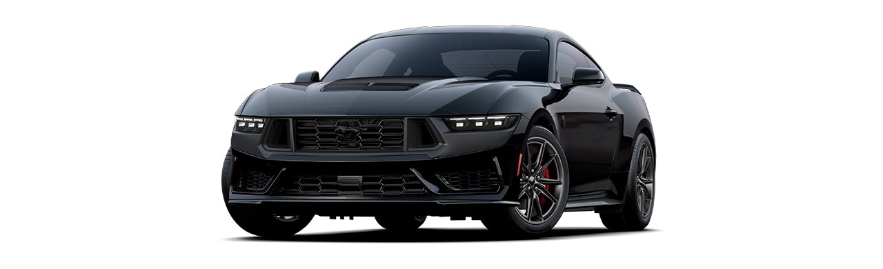Ford Mustang Dark Horse 2025, auto deportivo en color Negro Shadow