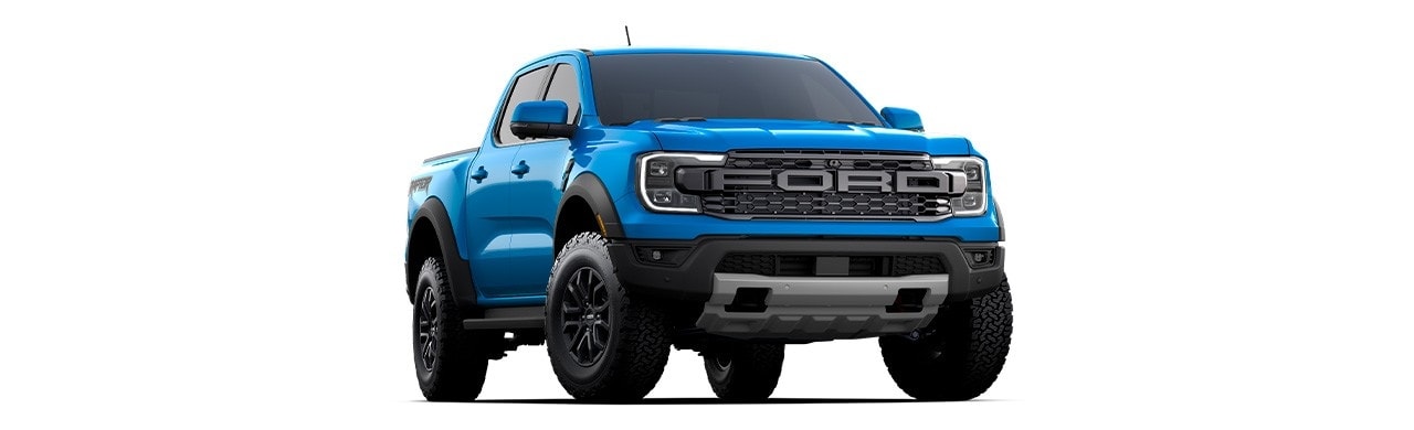 Ranger Raptor 2025, pickup deportiva en color Velocity Blue, en Puerto Rico