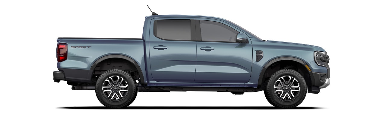 2024 Ford Ranger New Generation Pickup in Azure Gray Metallic Tri-Coat