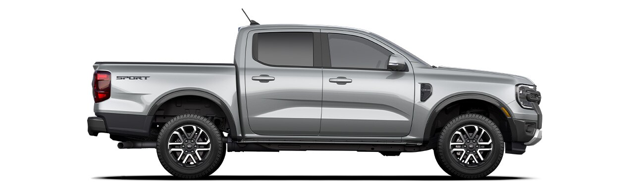 2024 Ford Ranger New Generation Pickup in Iconic Silver Metallic