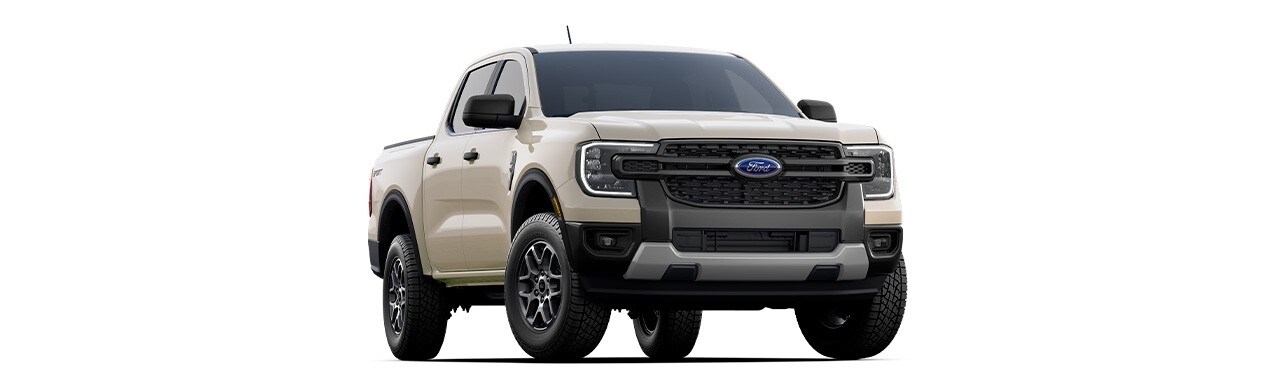 Ford Ranger 2025 XL version, SUV in Desert Sand color in Puerto Rico