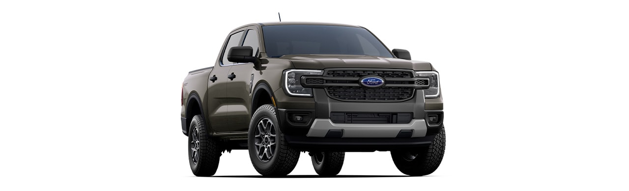 Ford Ranger 2025 XL version, SUV in Marsh Gray color in Puerto Rico