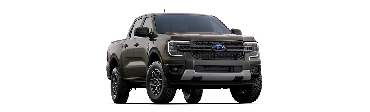 Ford Ranger 2025 XL version, SUV in Marsh Gray color in Puerto Rico