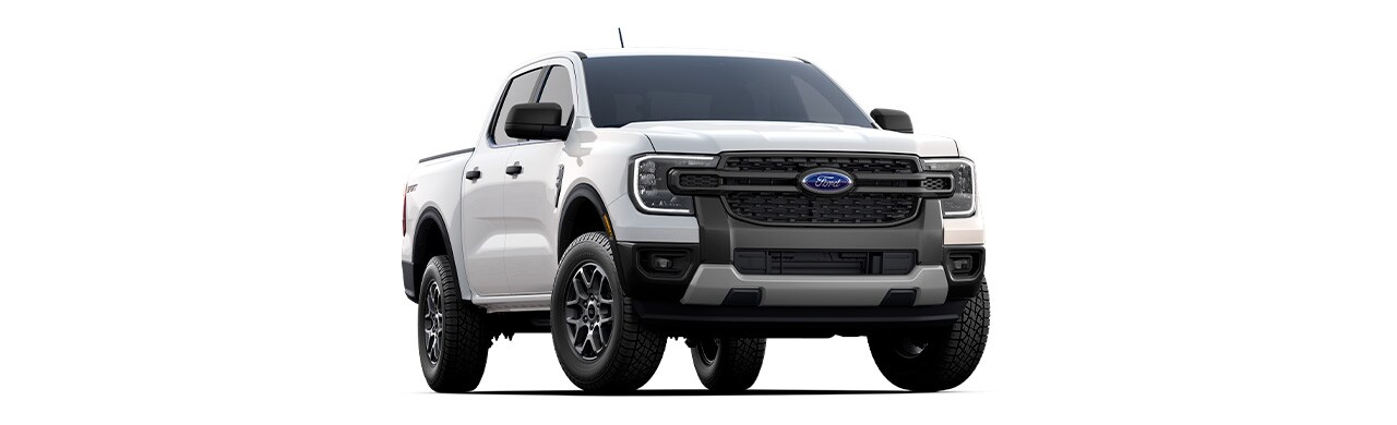 Ford Ranger 2025 XL version, SUV in Oxford White color in Puerto Rico