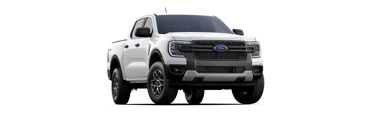 Ford Ranger 2025 XL version, SUV in Oxford White color in Puerto Rico