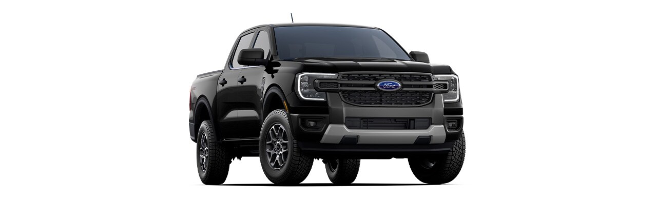Ford Ranger 2025 XL version, SUV in Shadow Black color in Puerto Rico