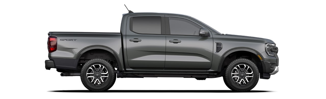 Ford Ranger 2024, Camioneta Pickup Nueva Generación en color Carbonized Gray Metallic