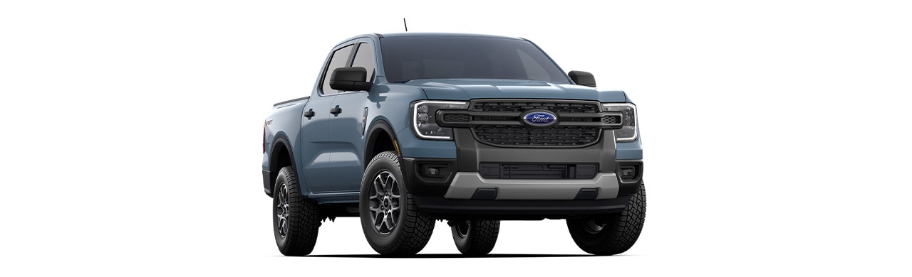 Ford Ranger 2025 versión XL, SUV en color Azure Gray Metallic Tri-coat en Puerto Rico