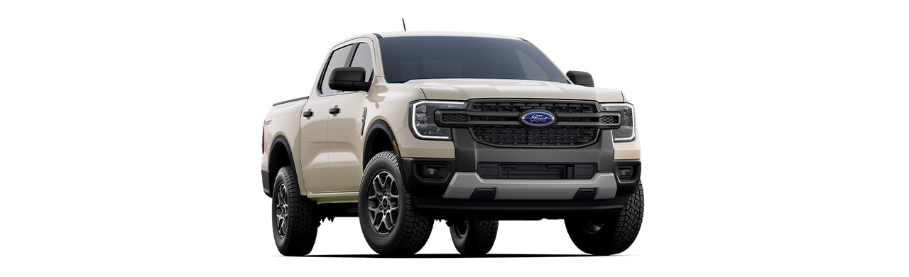 Ford Ranger 2025 versión XL, SUV en color Desert Sand en Puerto Rico