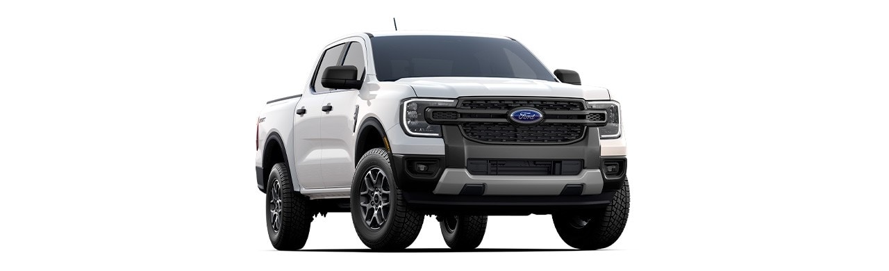 Ford Ranger 2025 versión XL, SUV en color Oxford White en Puerto Rico