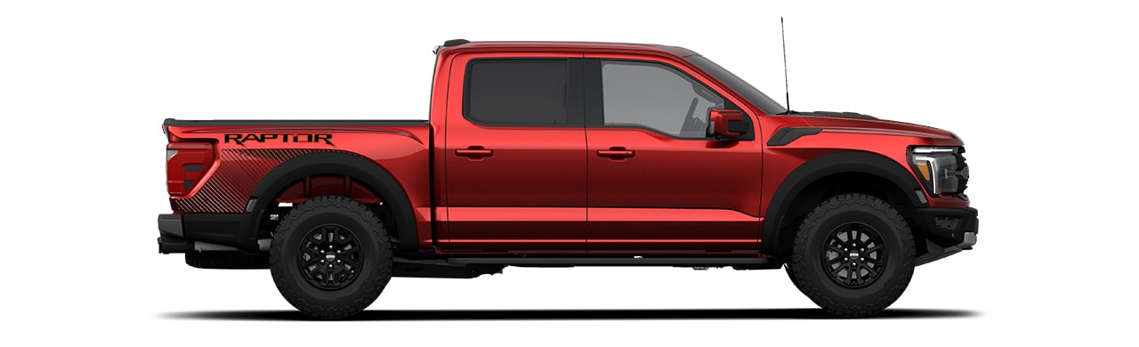 2024 Ford Raptor and Raptor R, High Performance Pickup in Rapid Red Metallic Tinted Clearcoat
