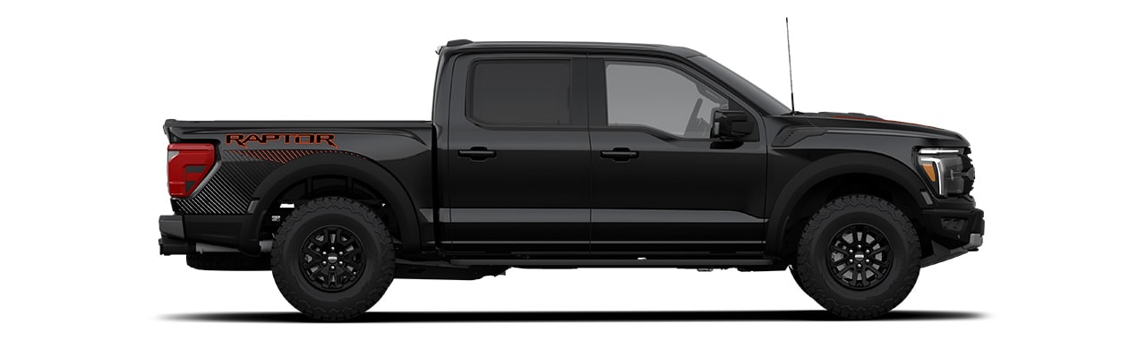 Ford Raptor y Raptor R 2024, Pickup de Alto Rendimiento en Color Agate Black Metallic