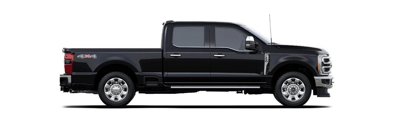 Ford Super Duty F-250 2024, Versión King Ranch en Color Agate Black Metallic