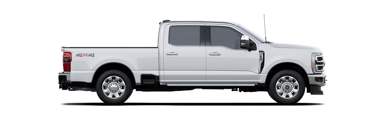 Ford Super Duty F-250 2024, Versión King Ranch en Color Oxford White