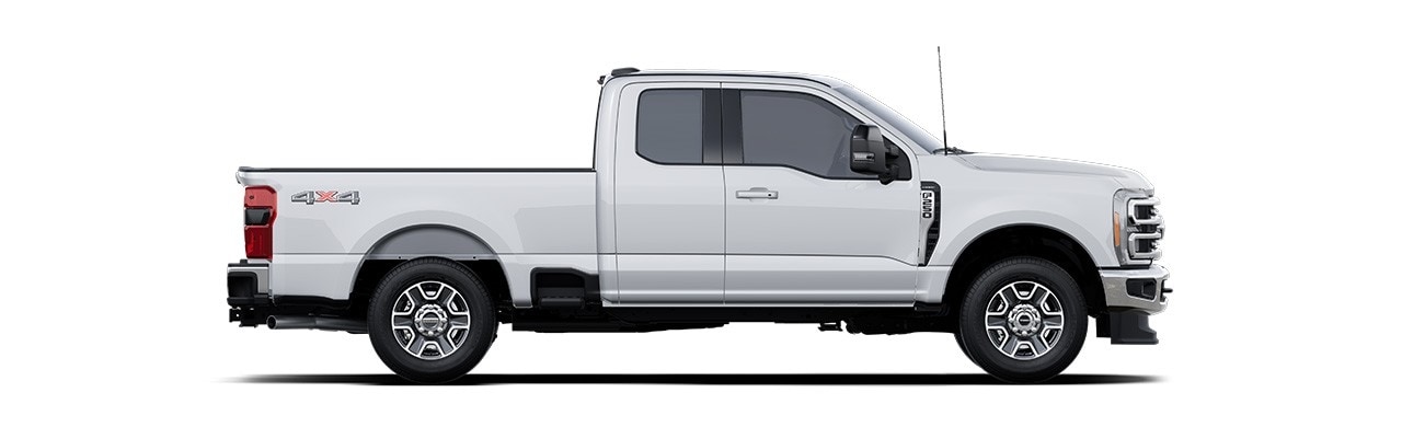 Ford Super Duty F-250 2024, Versión Lariat en Color Oxford White