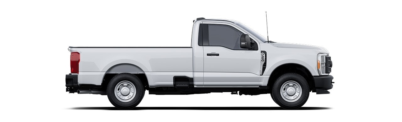 Ford Super Duty F-250 2024, Versión XL en Color Oxford White