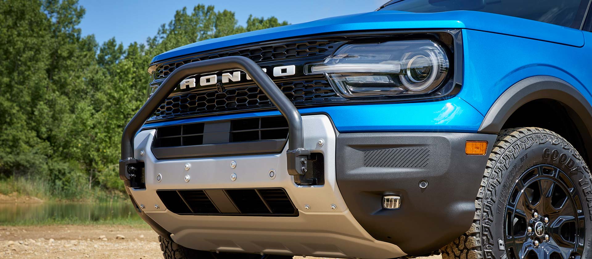 2025 Ford Bronco Sport in Puerto Rico highlighting its rugged exterior design and adventurous style