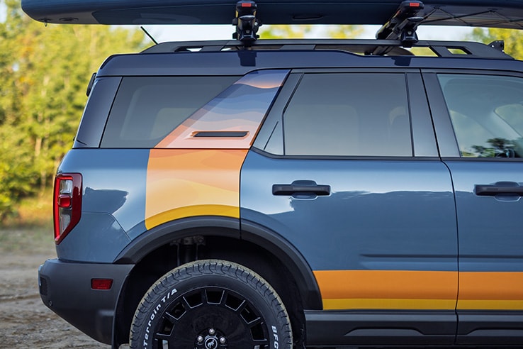 2025 Ford Bronco Sport in Puerto Rico with aerodynamic exterior design and high performance