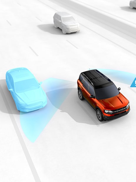 BLIS blind spot technology on the 2025 Ford Bronco Sport for enhanced safety in Puerto Rico