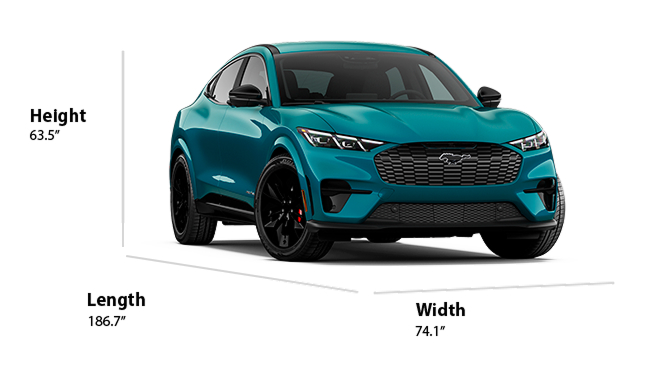 Check the specifications and technical data of the 2026 Ford Mustang Mach-E GT