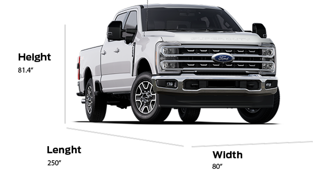 2025 Ford Super Duty F250 Lariat, check its technical data, available in Puerto Rico