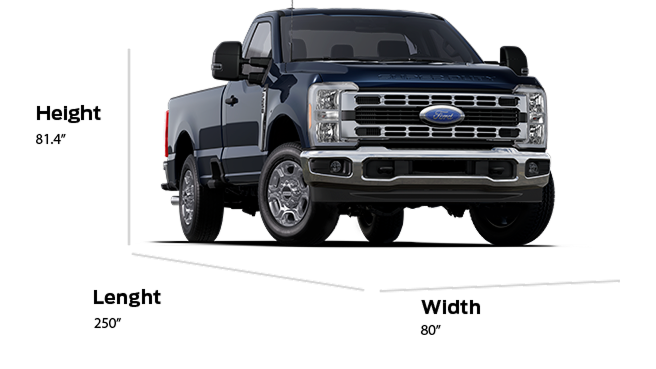 2025 Ford Super Duty F250 XLT, check its technical data, available in Puerto Rico