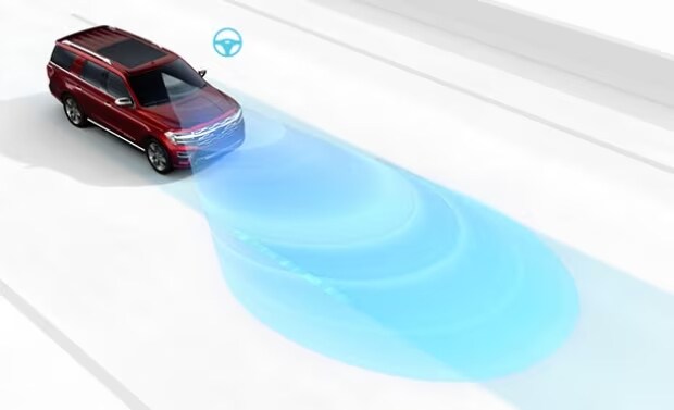 The Lane Keeping System facilitates all your journeys on board your Ford Vehicle