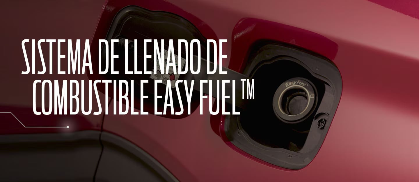 Conoce el Sistema de Llenado Easy Fuel, que evita salpicaduras al cargar combustible. ¡Descúbrelo!