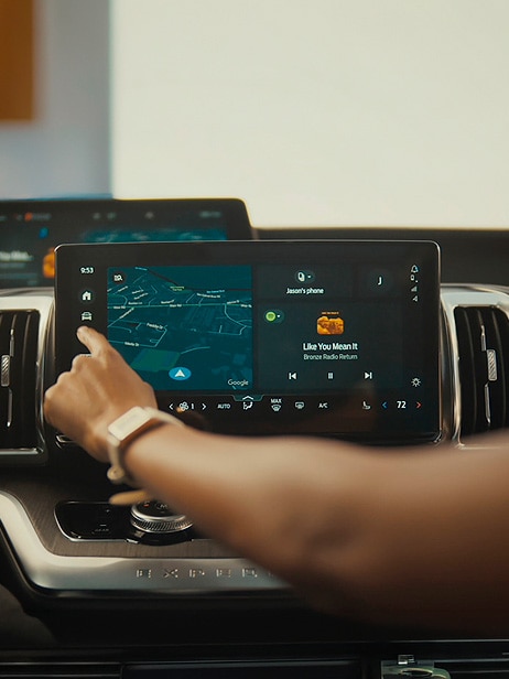 Pantalla panorámica de 24 pulgadas de la SUV Ford Expedition 