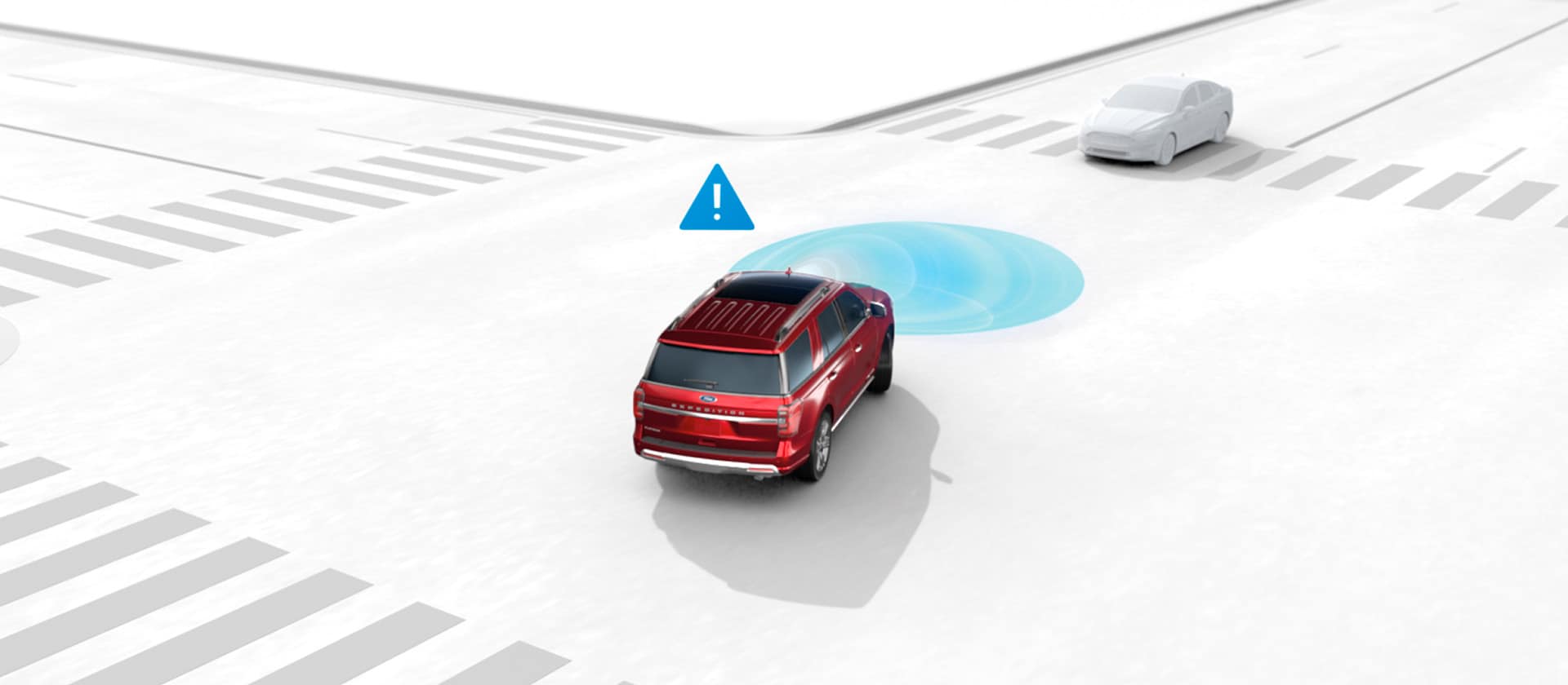 Sistema Ford CoPilot360® Active 2.0 en acción en la Ford Expedition 2026