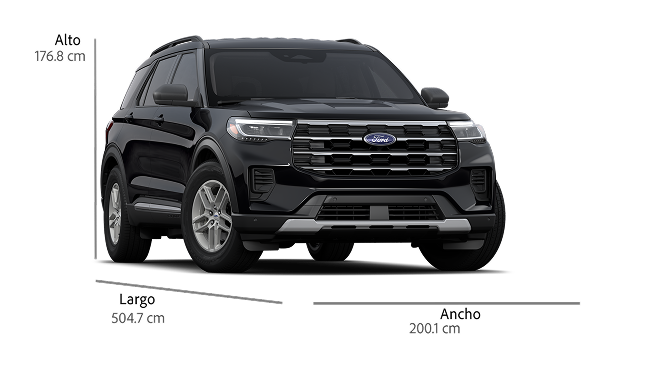 Ford Explorer Active 2026, consulta especificaciones y datos técnicos, disponible en Puerto Rico