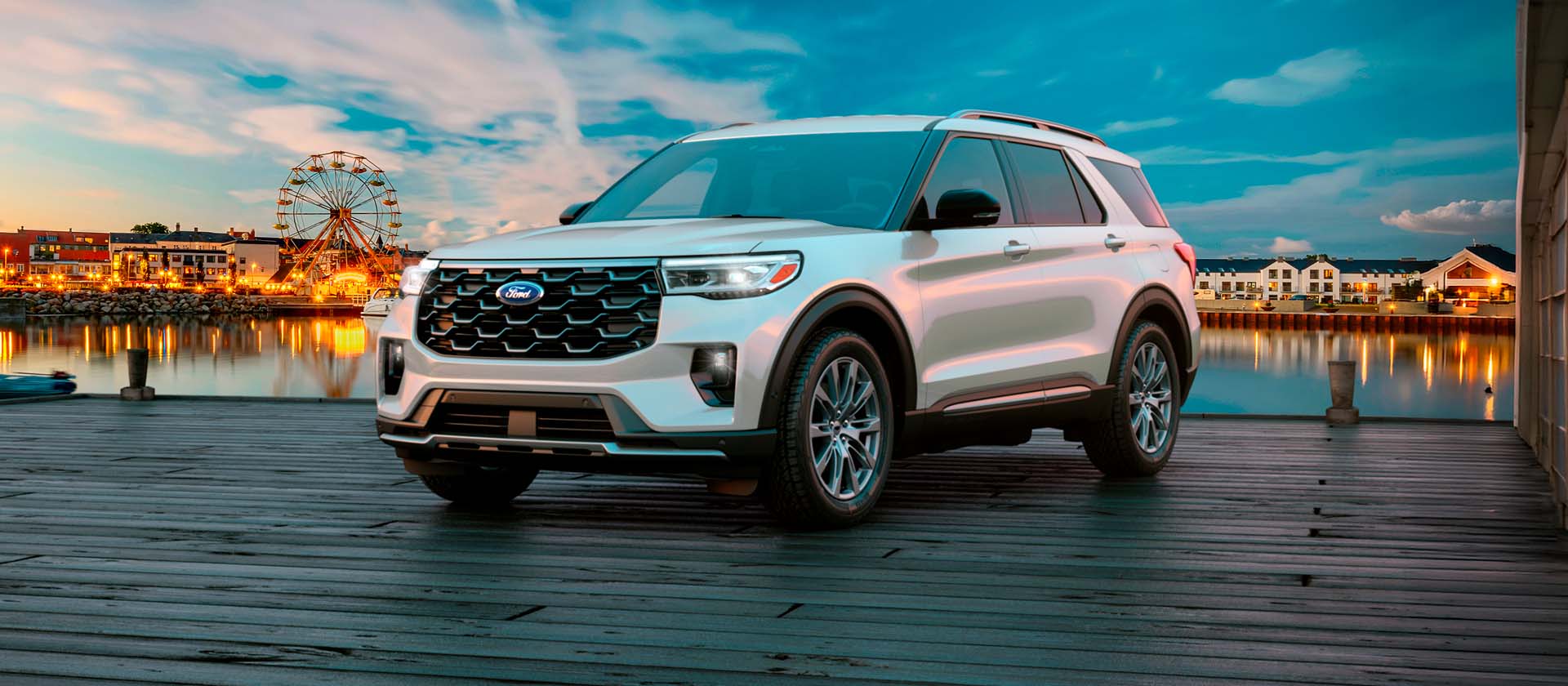 La SUV de lujo Ford Explorer Platinum 2026 con el máximo nivel de seguridad y asistencias 