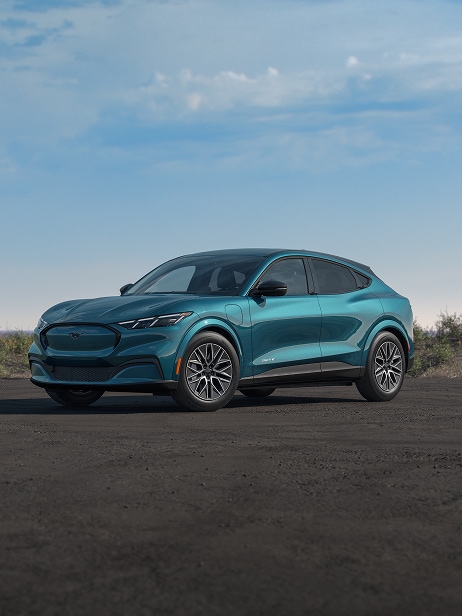 El diseño icónico y aerodinámico de la SUV eléctrica Ford Mustang Mach-E 2026