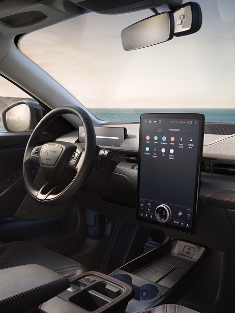 Avanzada tecnología de conectividad de Ford Mustang Mach-E 2026 con SYNC®4A