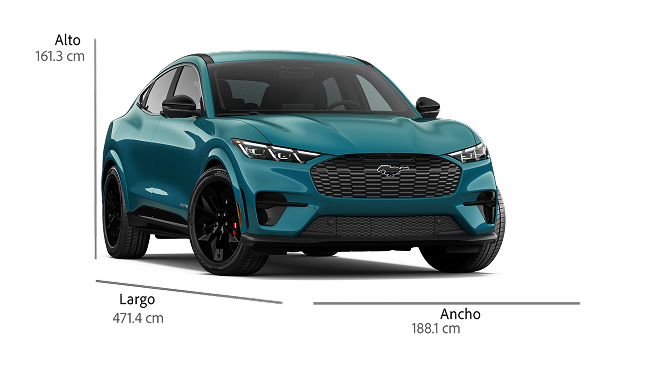 Consulta las especificaciones y datos técnicos de Ford Mustang Mach-E GT 2026