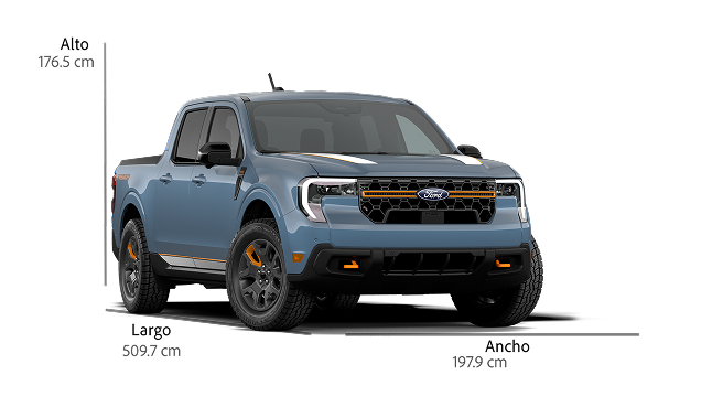 Ford Maverick Tremor 2025, consulta sus especificaciones y datos técnicos, disponible en Puerto Rico