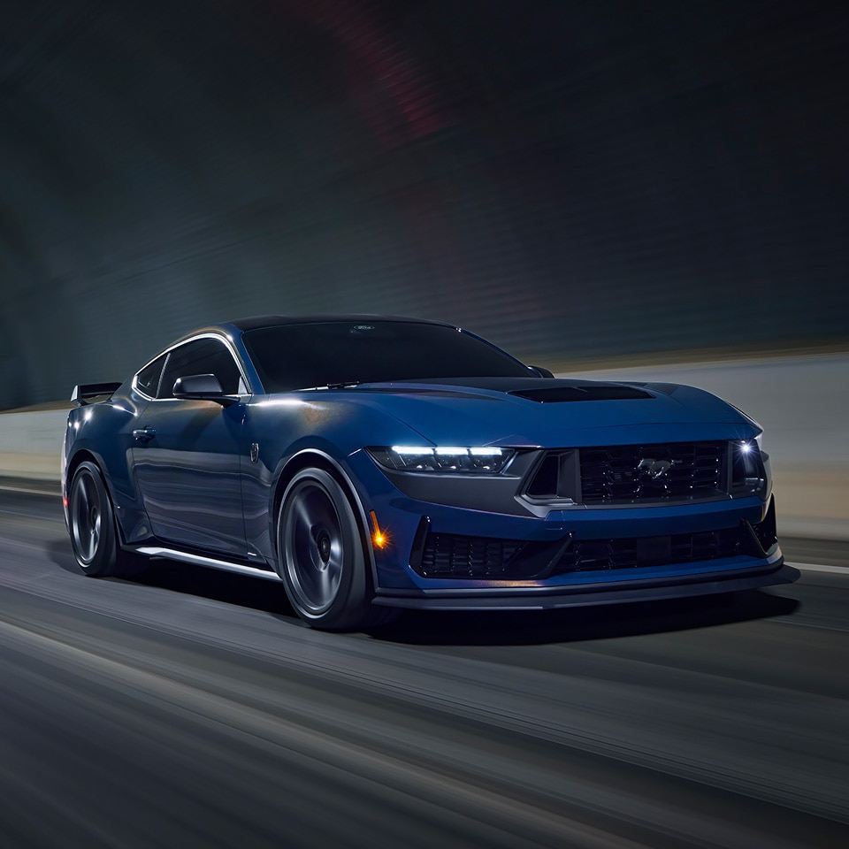 El auto deportivo Ford Mustang Dark Horse 2026 con sistema de amortiguacion Magneride