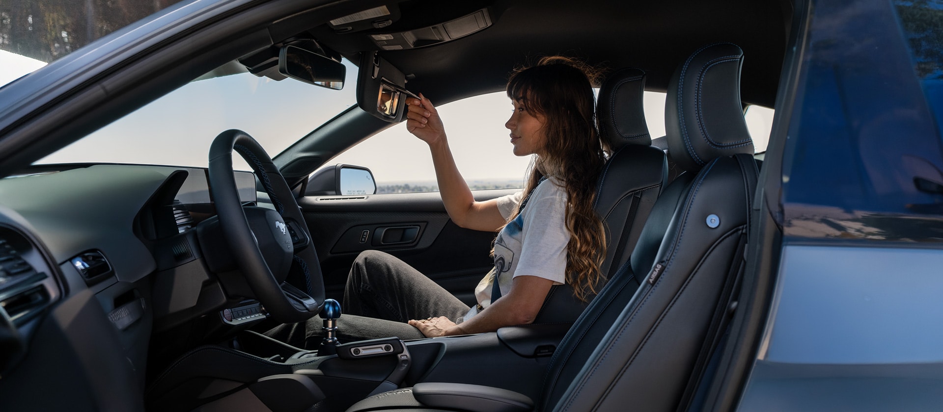 Sistema de Asistencia al conductor Co-Pilot360 del vehículo deportivo Ford Mustang Dark Horse 2026